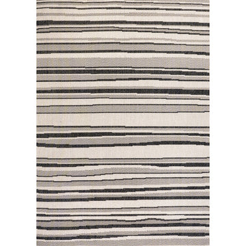 Castara Wavy Stripe Modern Indoor/outdoor Area Rug